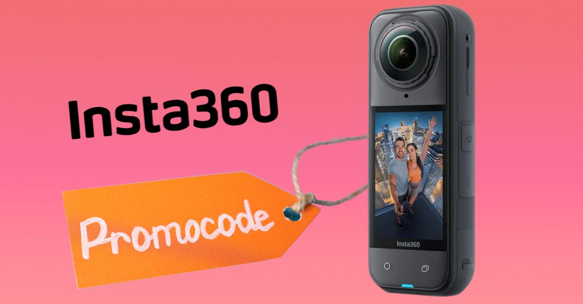 METACUCU Telecomando Bluetooth 360° Con GPS Per Insta360 X5/X4/X3/X2/ACE/ACE Pro/GO 3S – Due Cinturini E IPX4