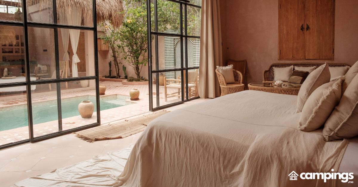 Dormir dans un hôtel dans le désert
