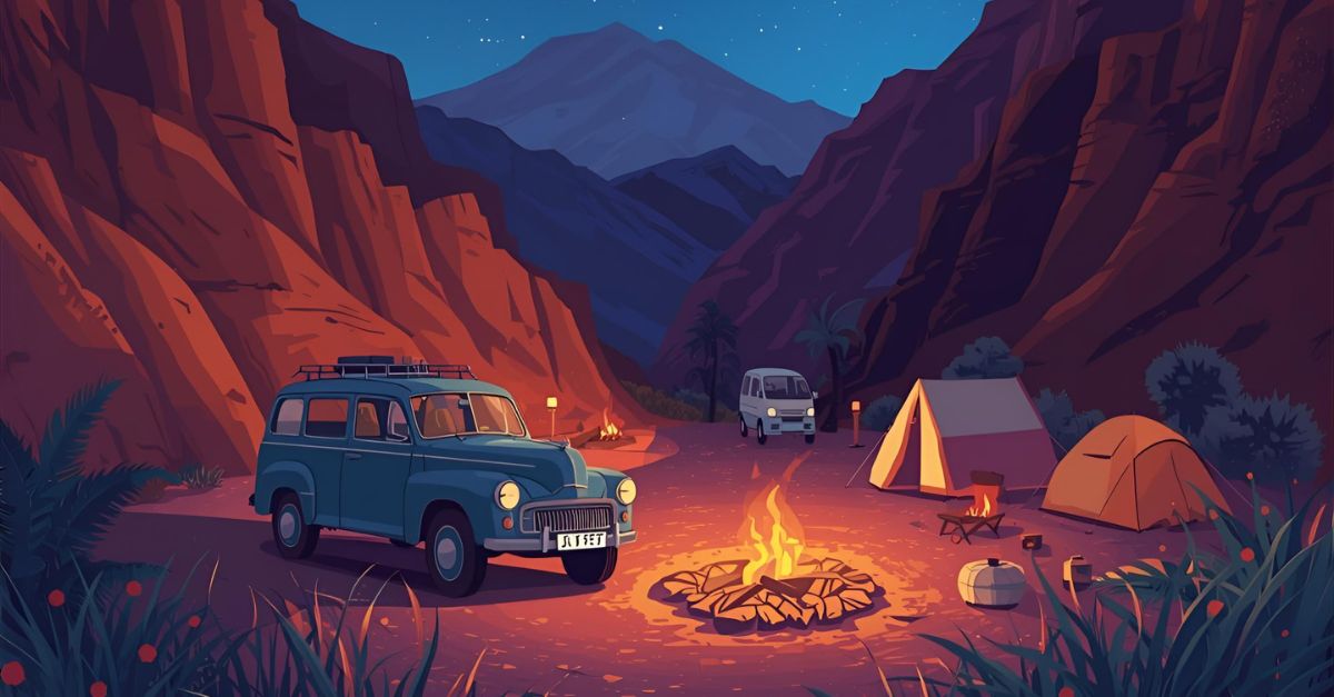 Road trip et camping : parcours à travers le Maroc authentique