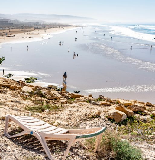 Taghazout maroc camping