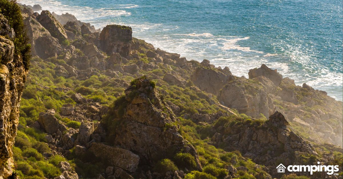 falaises côtières du Maroc atlantique