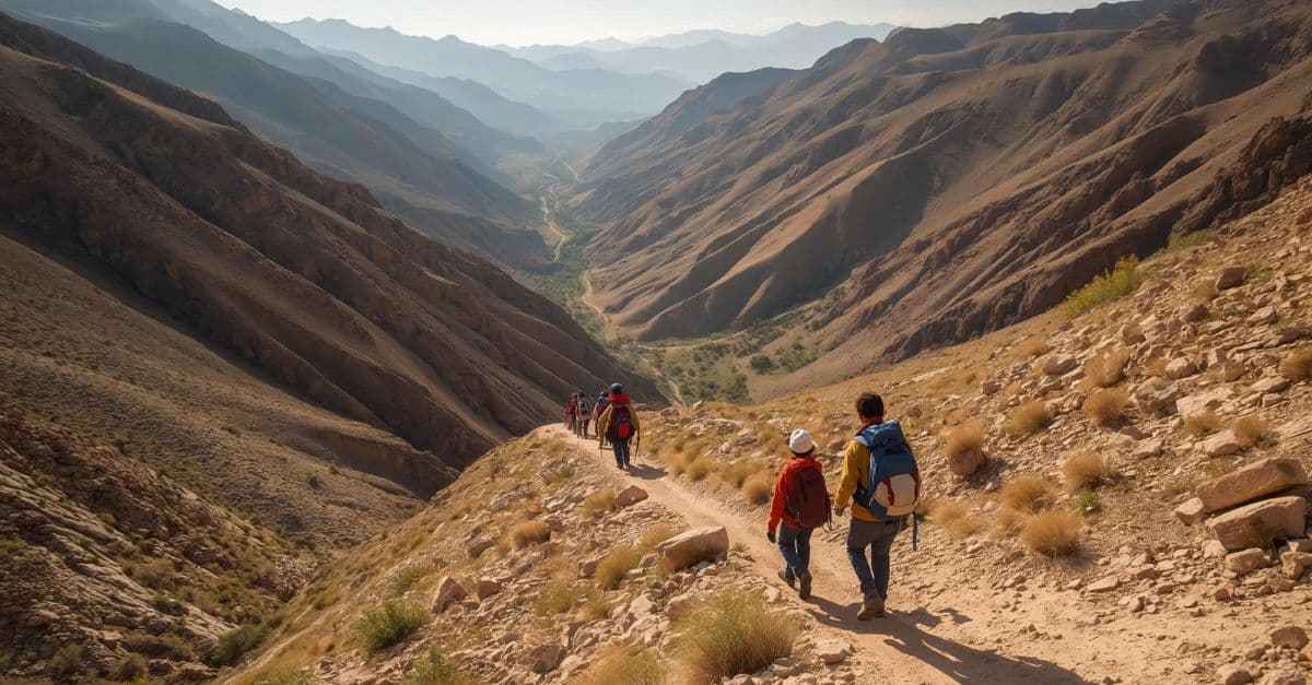 Randonnée avec enfants dans les vallées de l’Atlas