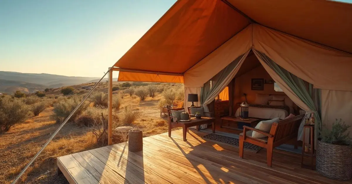 Glamping en Espagne : expériences confortables en pleine nature