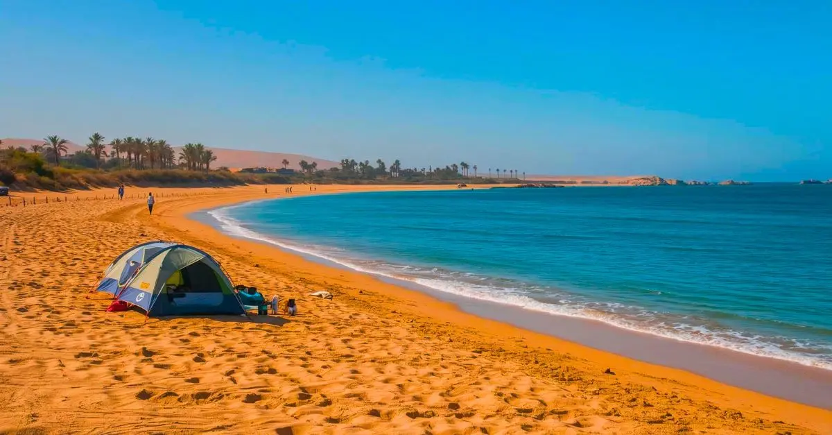 Camper dans l'Oriental : découvrir la plage de Saïdia