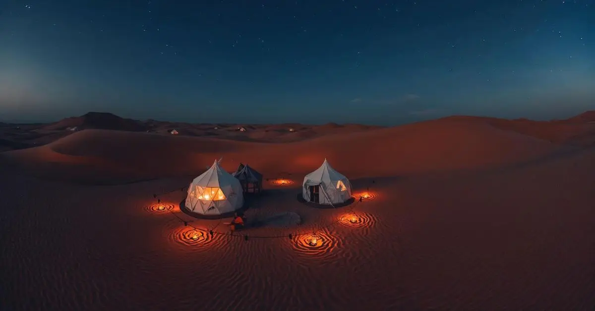Découvrir le désert marocain autrement : campings insolites