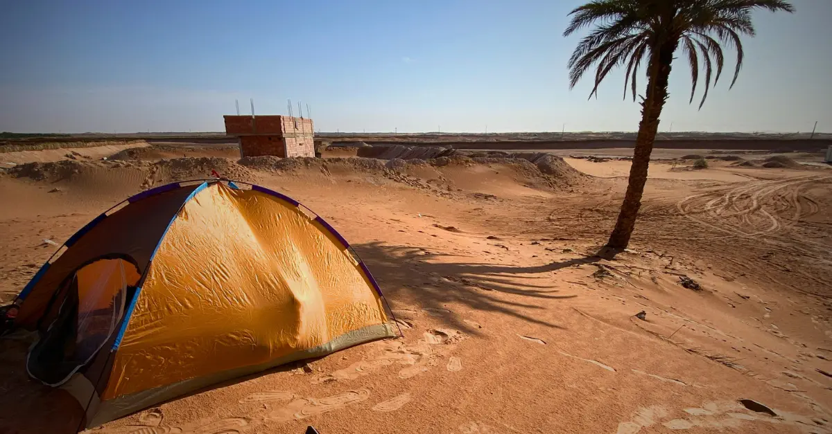 Mon expérience camping dans le Sahara marocain